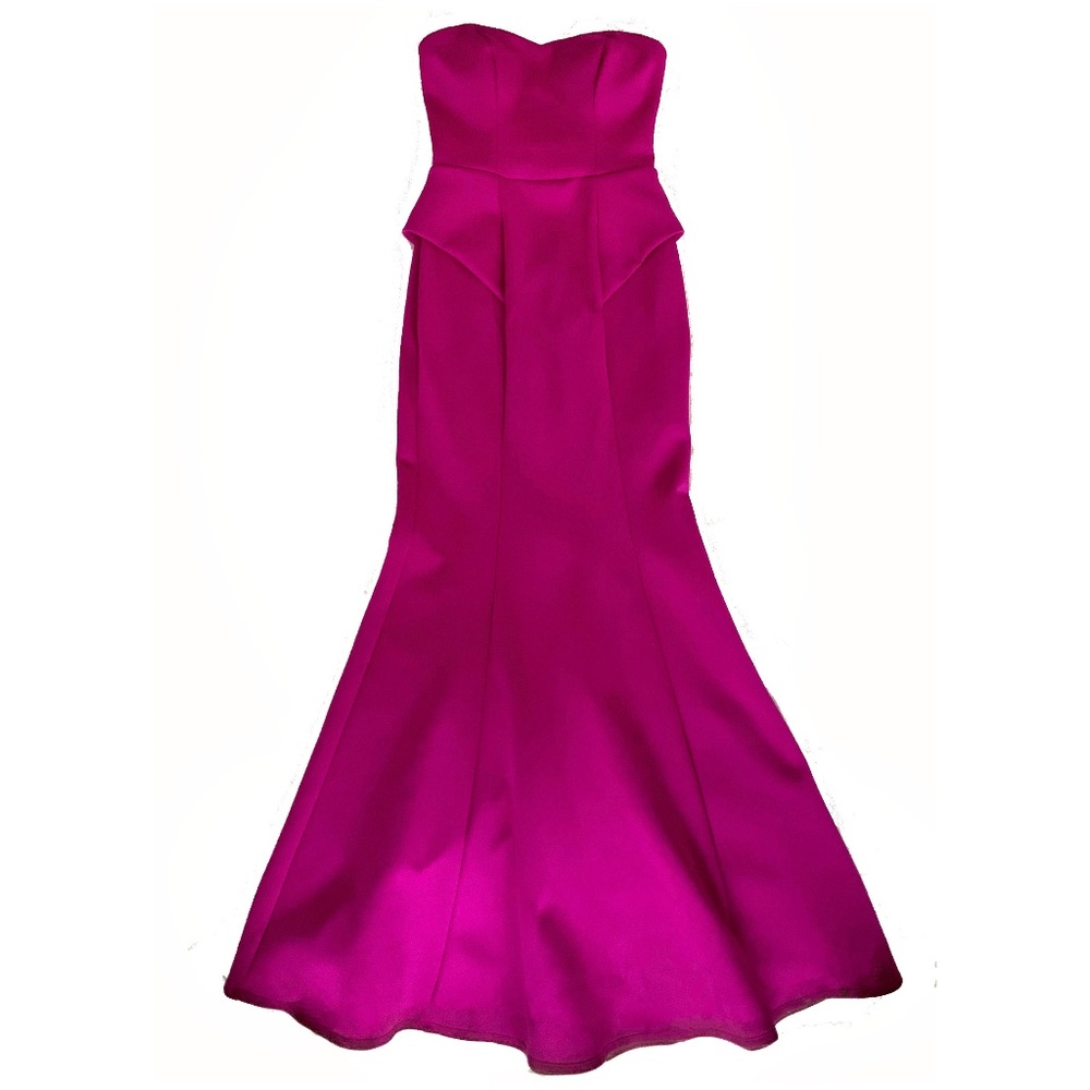 Ultra Pink Mermaid Gown